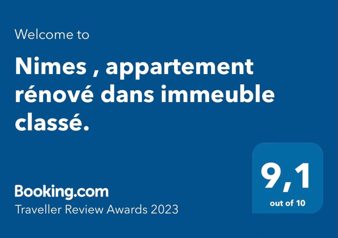 Nimes , Appartement Renove Dans Immeuble Classe. المظهر الخارجي الصورة